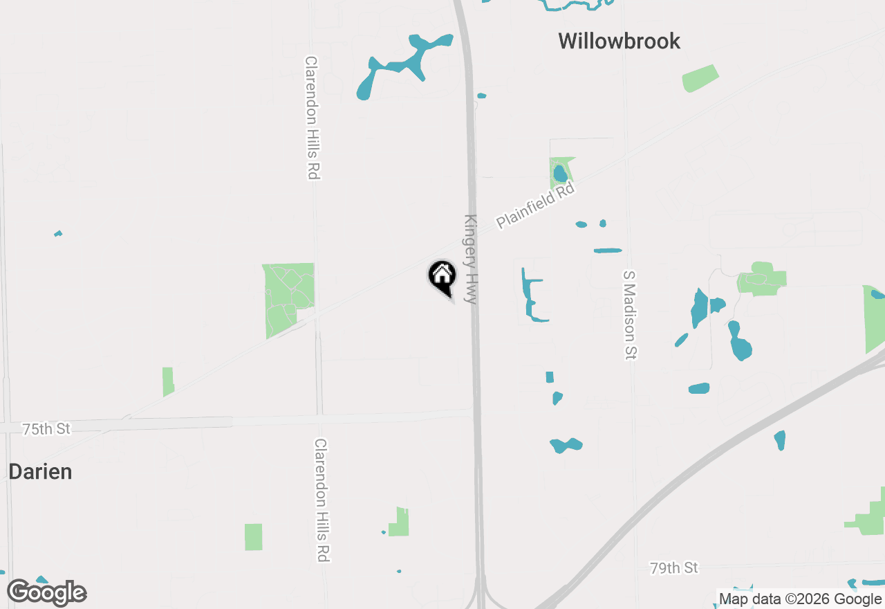 Map of 21 Janet Avenue, Darien, IL 60561