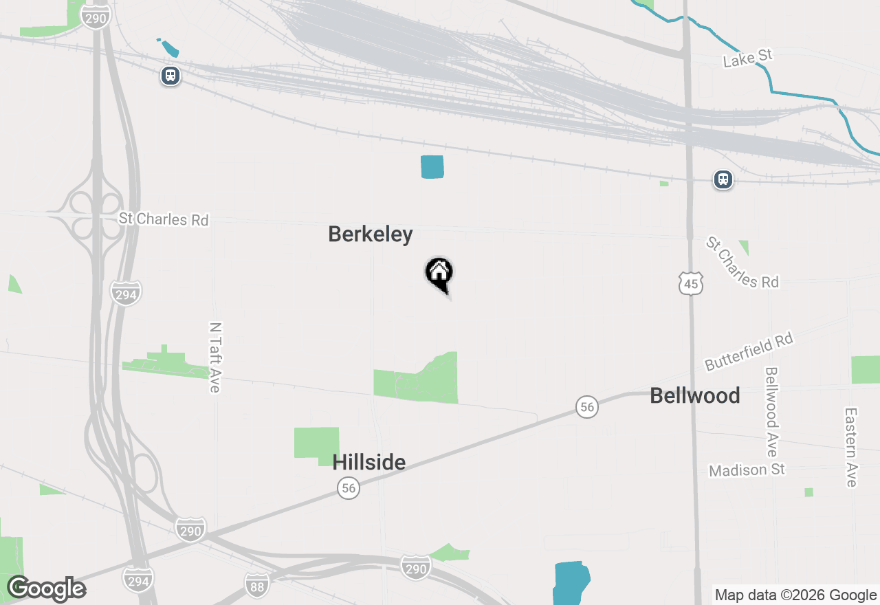 Map of 1523 N Rohde Avenue, Berkeley, IL 60163
