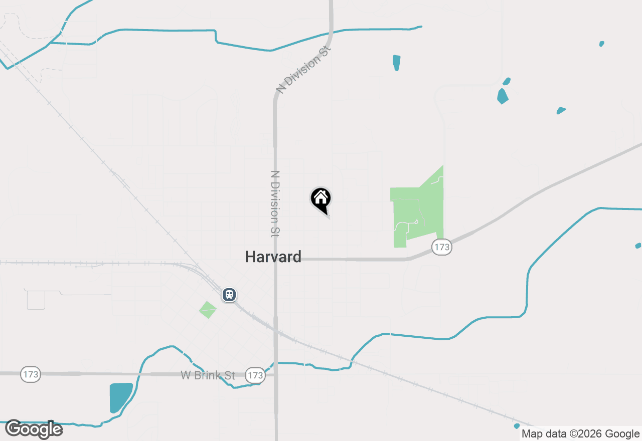 Map of 7 Lincoln Street, Harvard, IL 60033