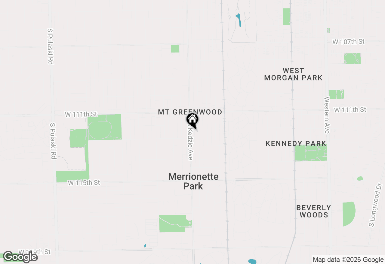 Map of 11209 S Kedzie Avenue, Chicago, IL 60655