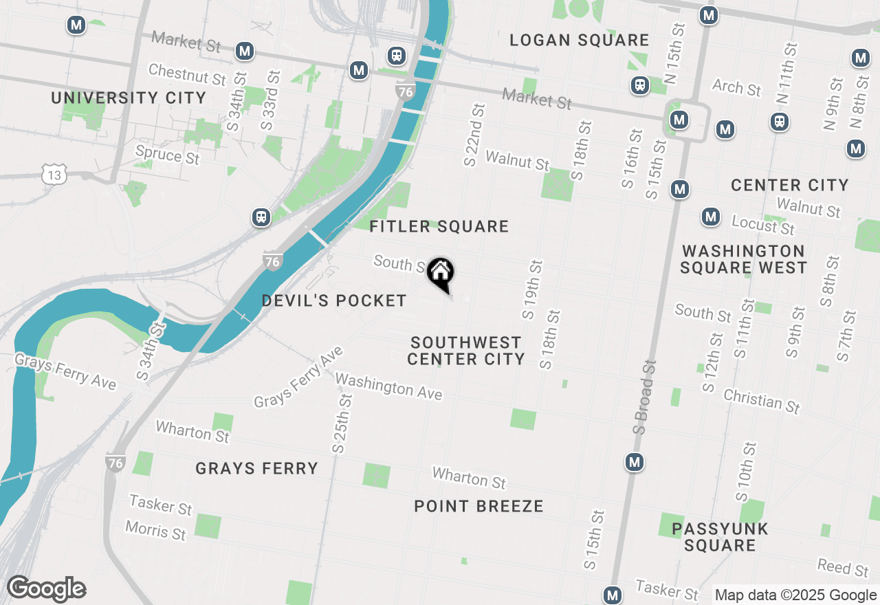 Map of 2208 Pemberton Street, Philadelphia, PA 19146