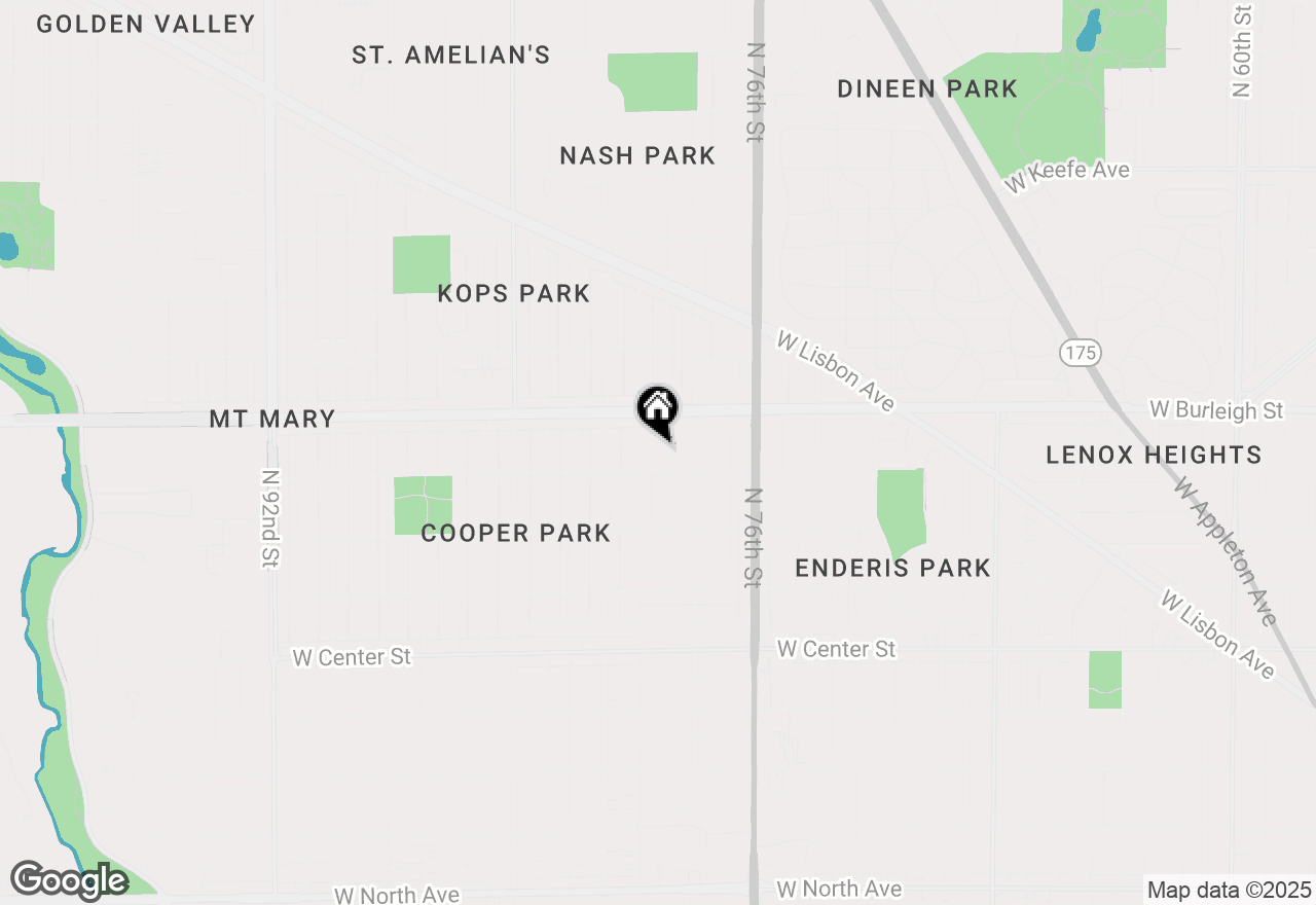 Map of 3023 N 79th St #3025, Milwaukee, WI 53222