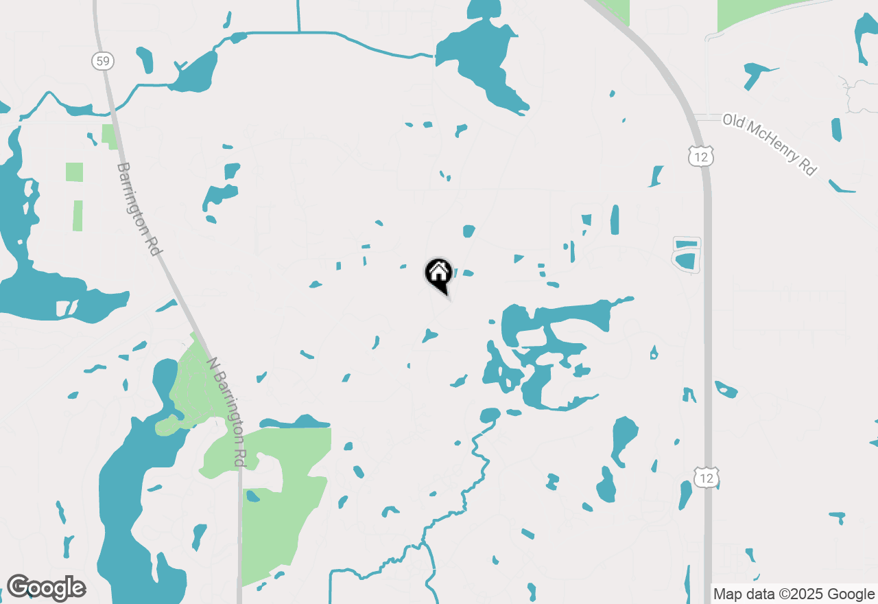 Map of 410 E Oakwood Drive, Barrington, IL 60010