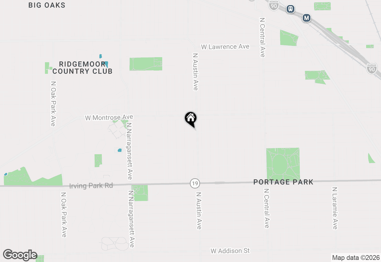 Map of 4301 N Mcvicker Avenue, Chicago, IL 60634