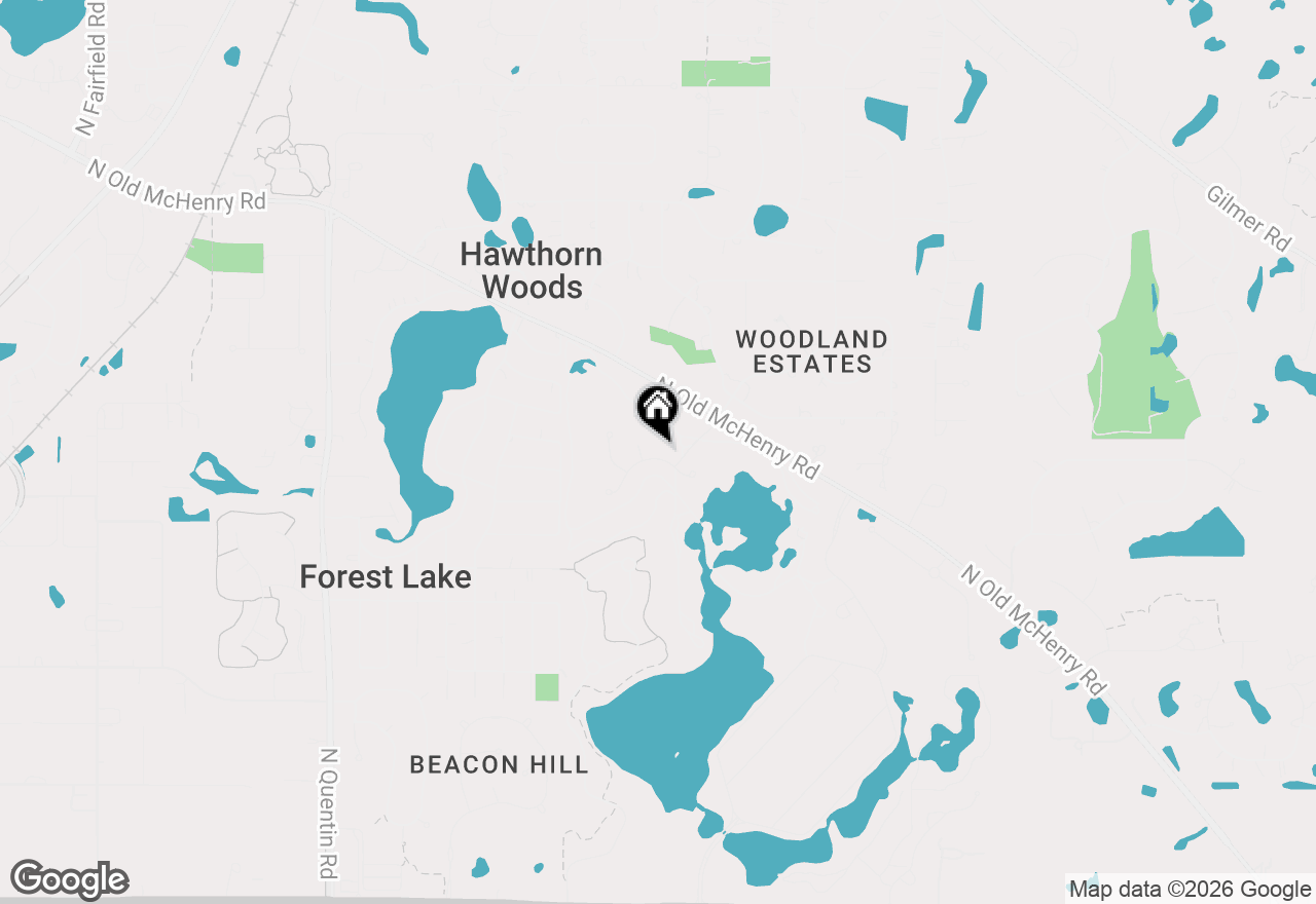 Map of (Address confidential), Kildeer, Illinois 60047