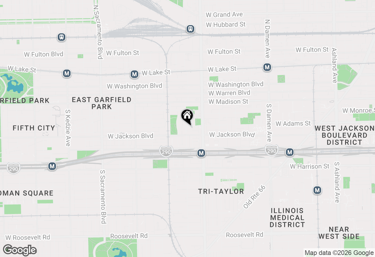 Map of 2457 W Adams Street, Chicago, IL 60612