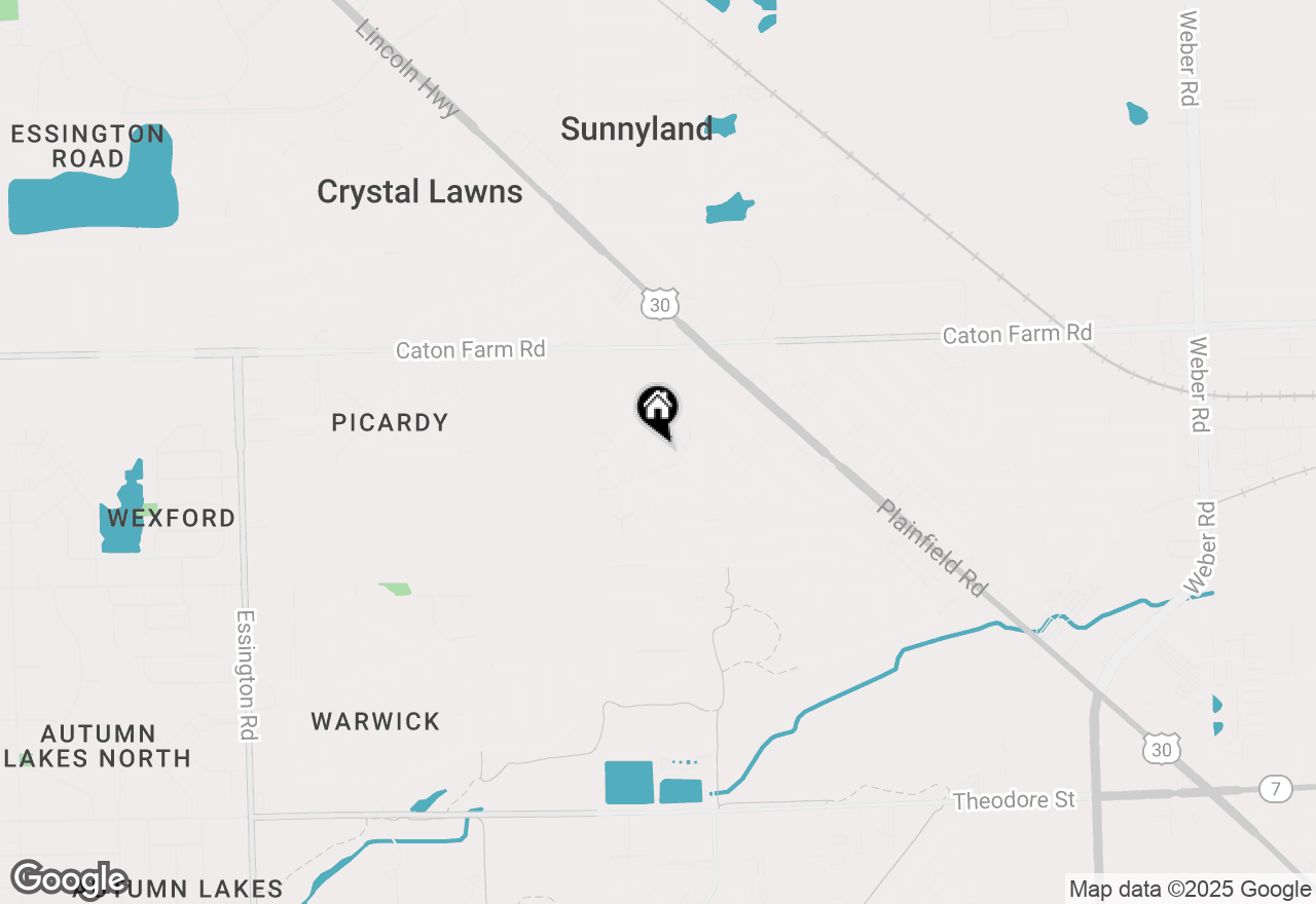 Map of 2350 Carnation Drive #4, Crest Hill, IL 60403