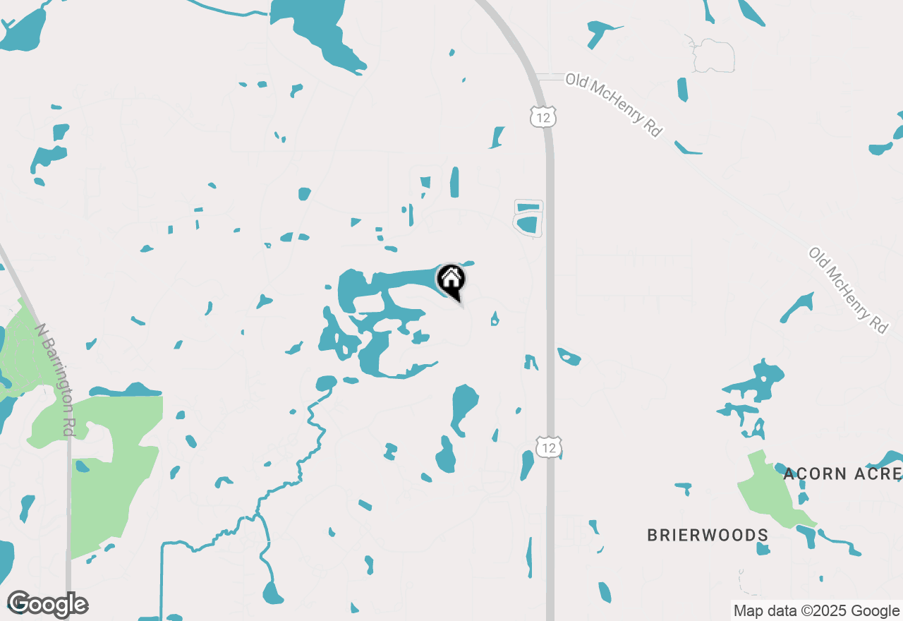 Map of 35 Riderwood Road, North Barrington, IL 60010