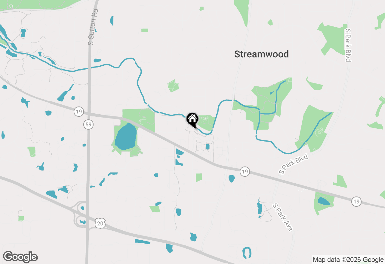 Map of 139 Brittany Drive #B, Streamwood, IL 60107