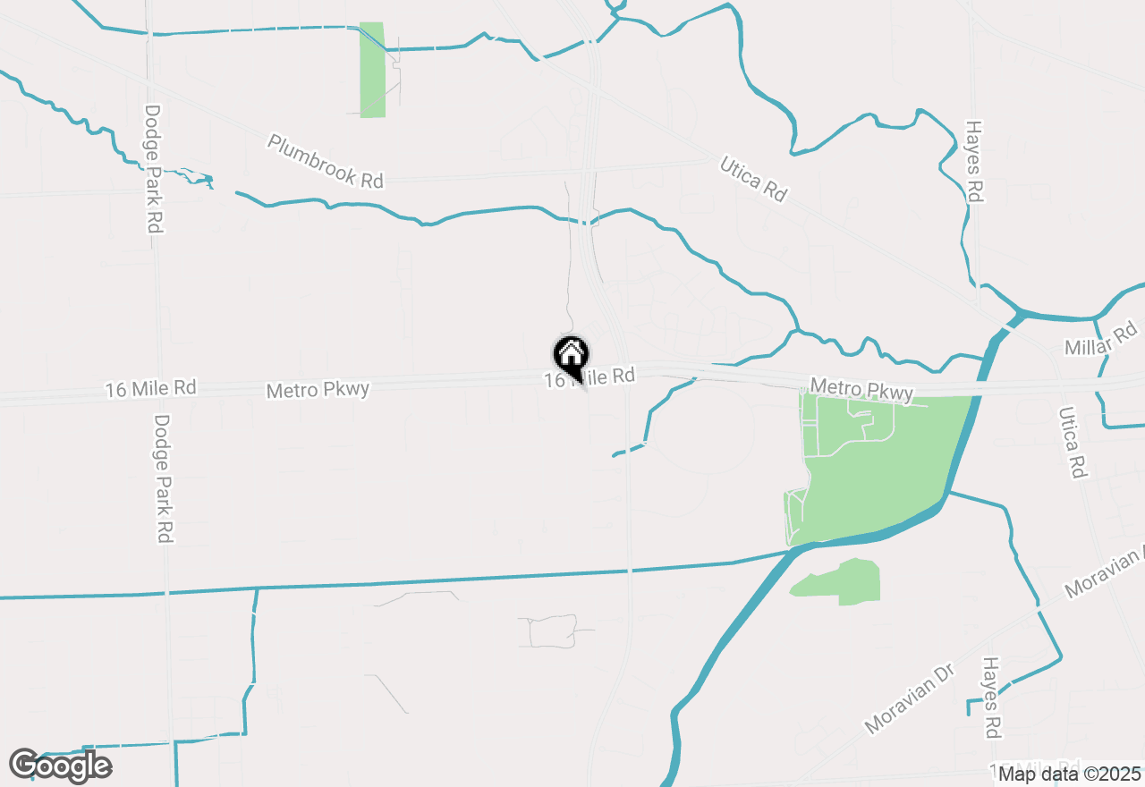 Map of 36870 Lodge Drive, Sterling Heights, MI 48312