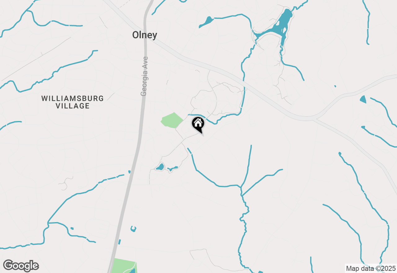 Map of 17402 St Theresa Drive, Olney, MD 20832