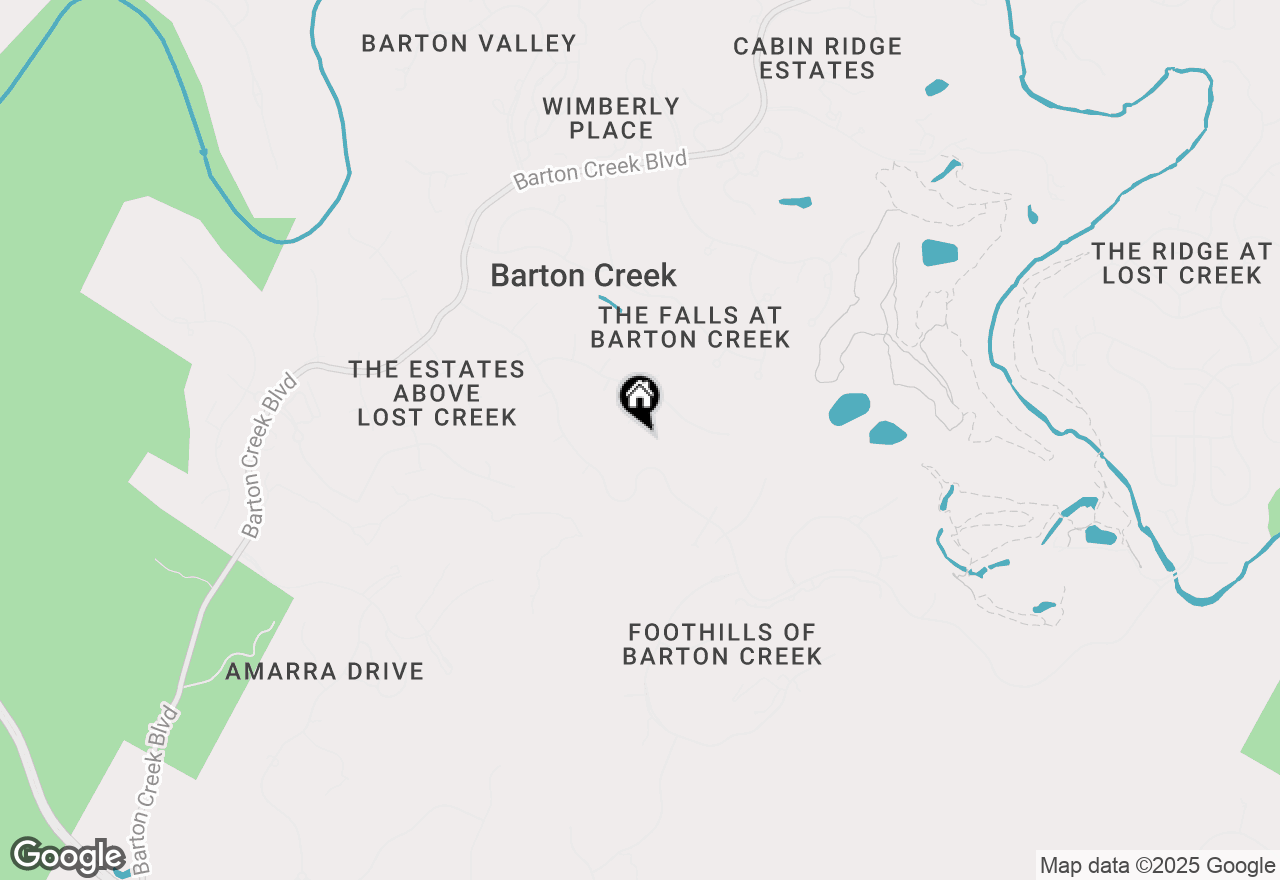 Map of 3303 Desert Willow Cv, Austin, TX 78735