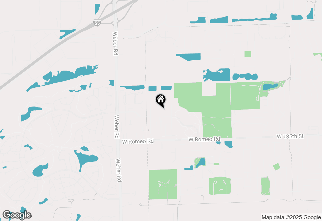 Map of 505 N Frieh Drive, Romeoville, IL 60446