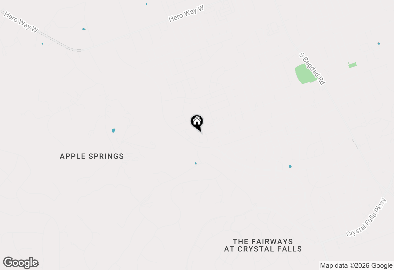 Map of 817 Boise Dr, Leander, TX 78641