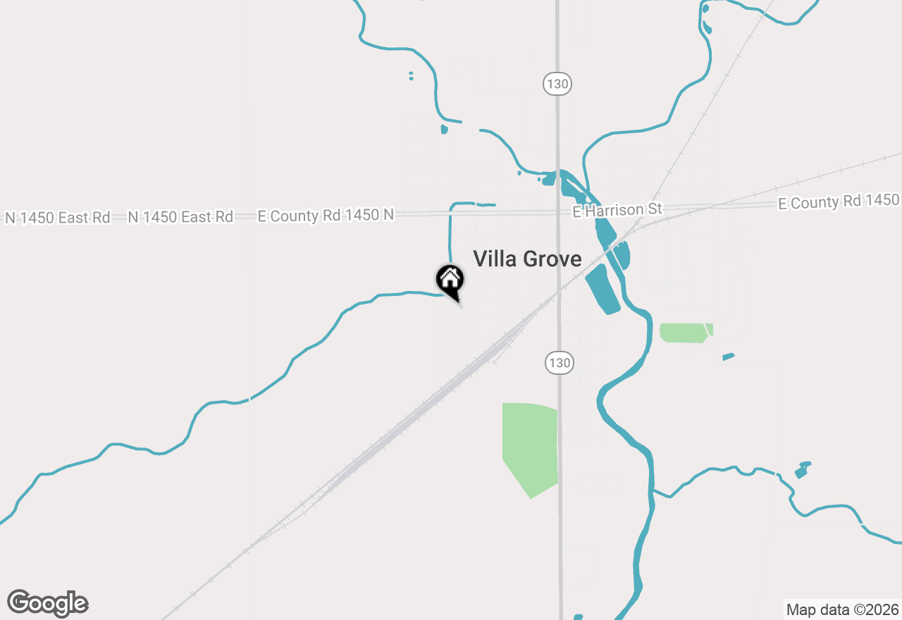 Map of 108 S Richman Street, Villa Grove, IL 61956