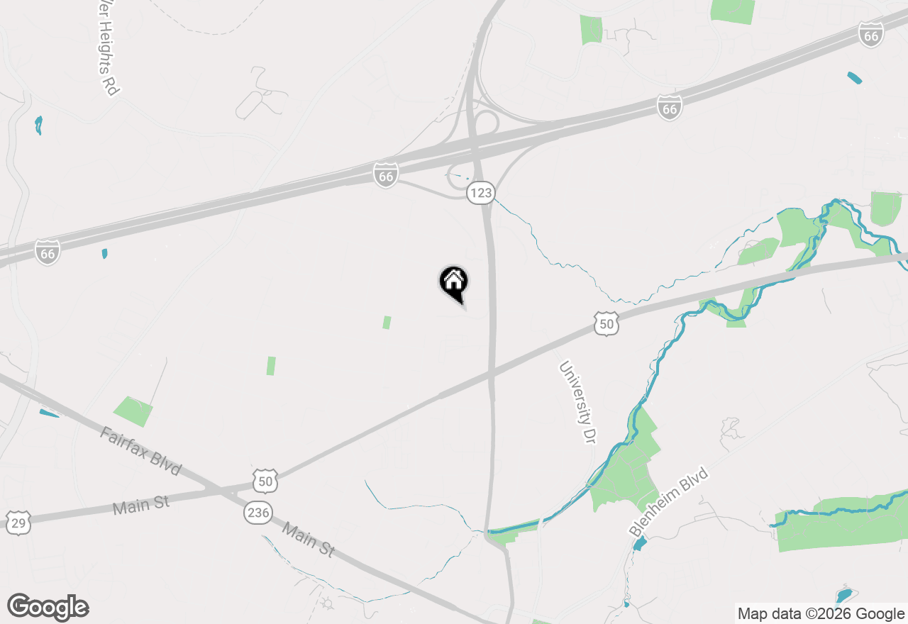 Map of 10544 Assembly Drive, Fairfax, VA 22030
