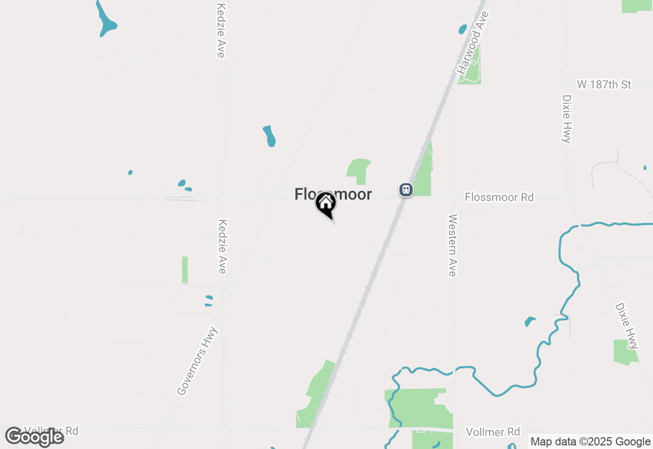 Map of 1146 Oakmont Avenue, Flossmoor, IL 60422