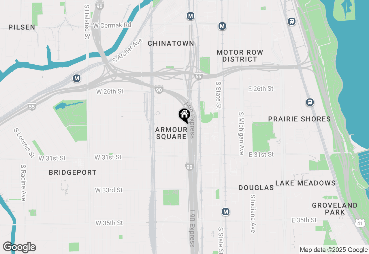 Map of 2818 S Wentworth Avenue #3F, Chicago, IL 60616