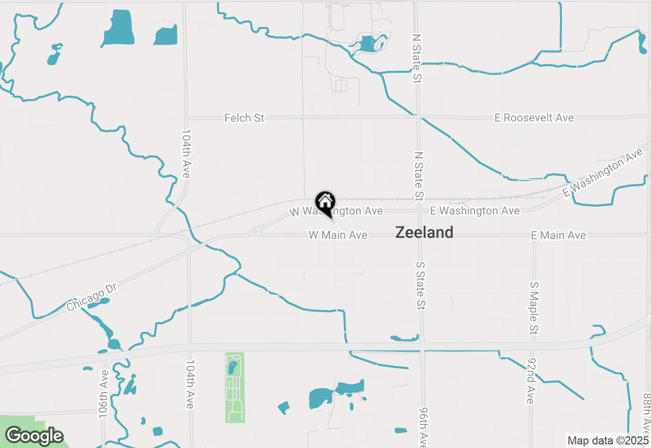 Map of 26 N Jefferson Street, Zeeland, MI 49464