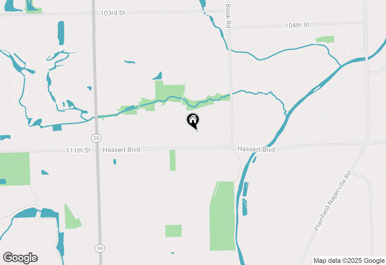 Map of 2303 Kentuck Court, Naperville, IL 60564