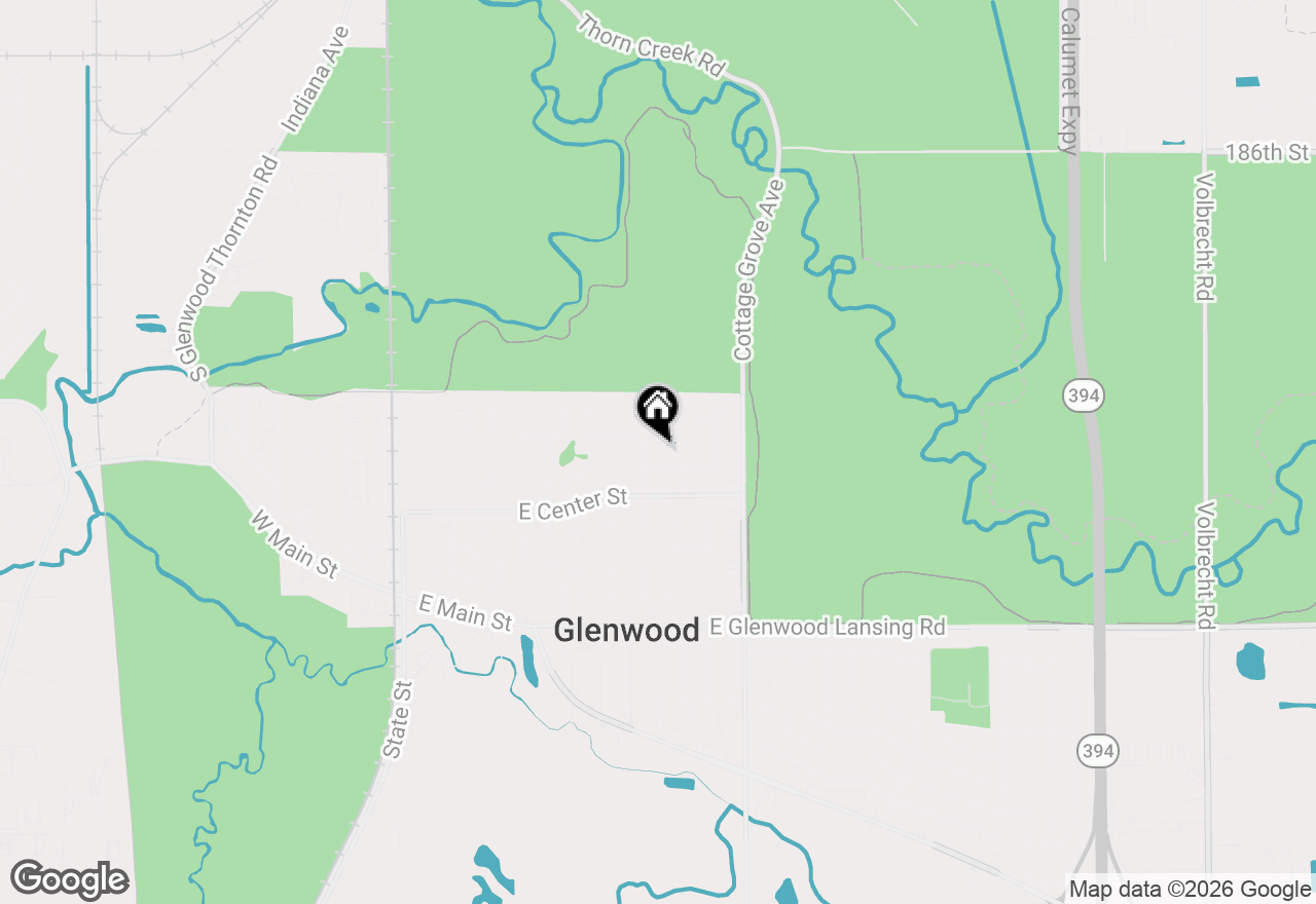 Map of 426 E Tulip Drive, Glenwood, IL 60425