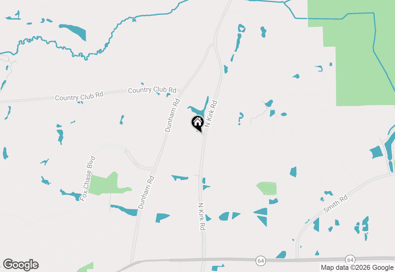 Map of 2804 Royal St. Georges Court, St. Charles, IL 60174