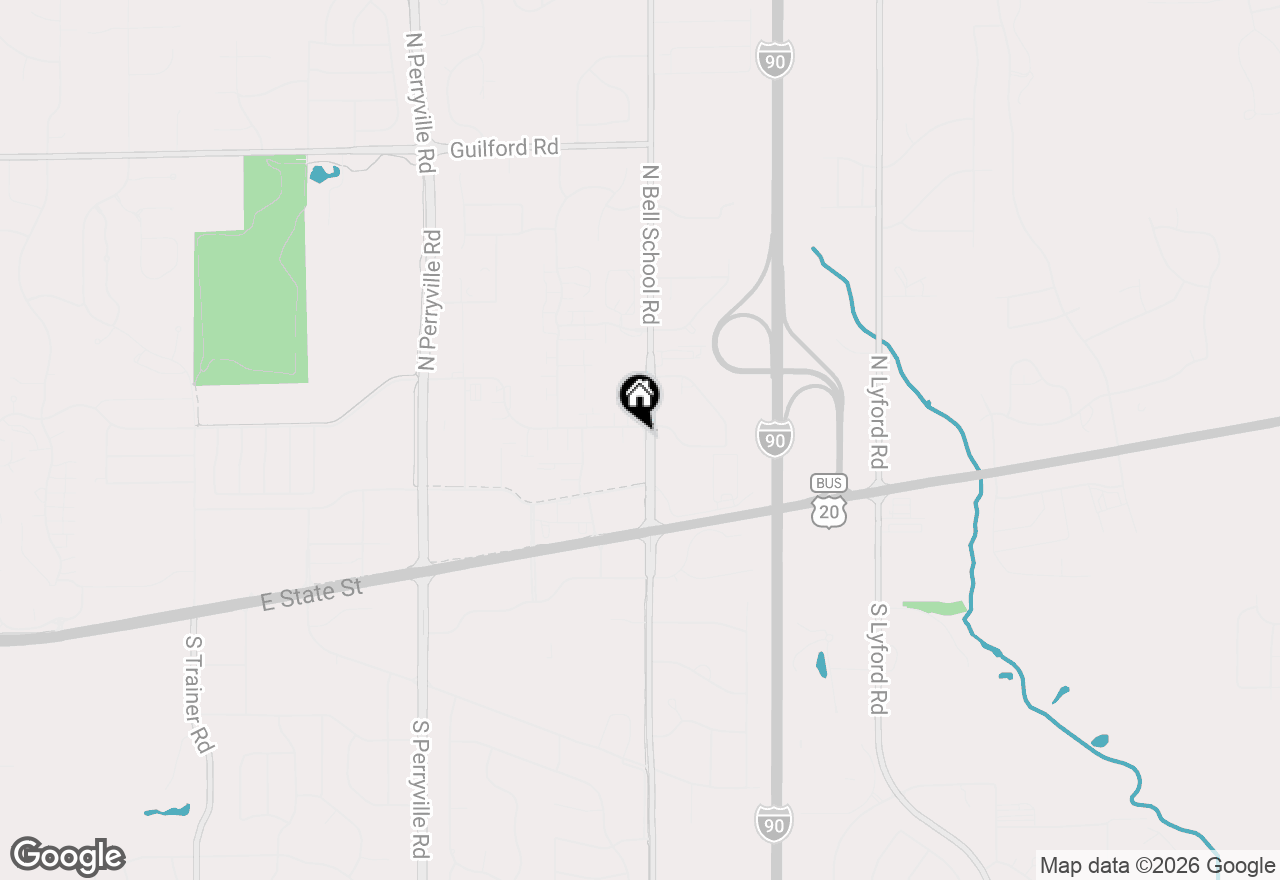Map of 7487 Colosseum Drive #4, Rockford, IL 61107