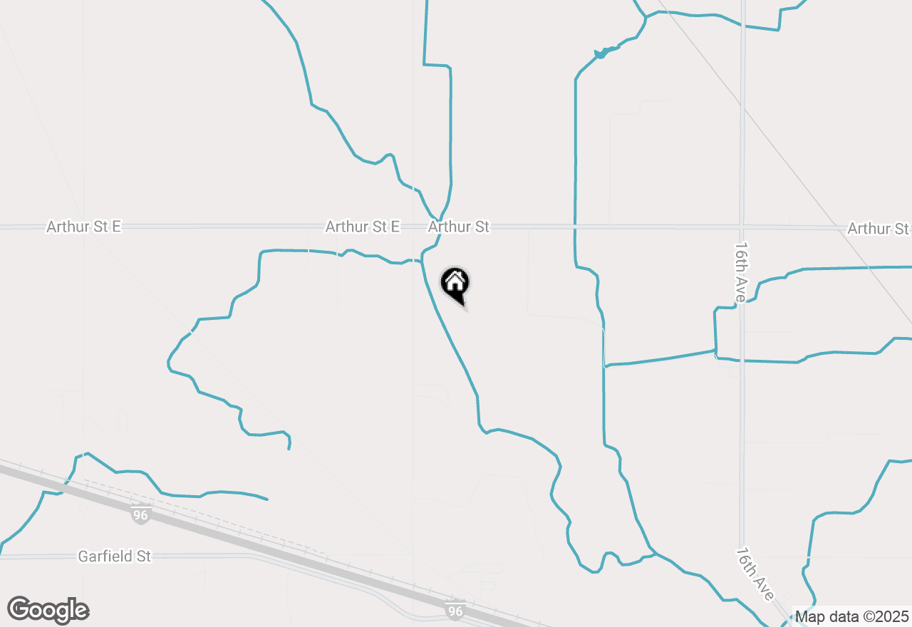 Map of 15782 24th Avenue, Marne, MI 49435