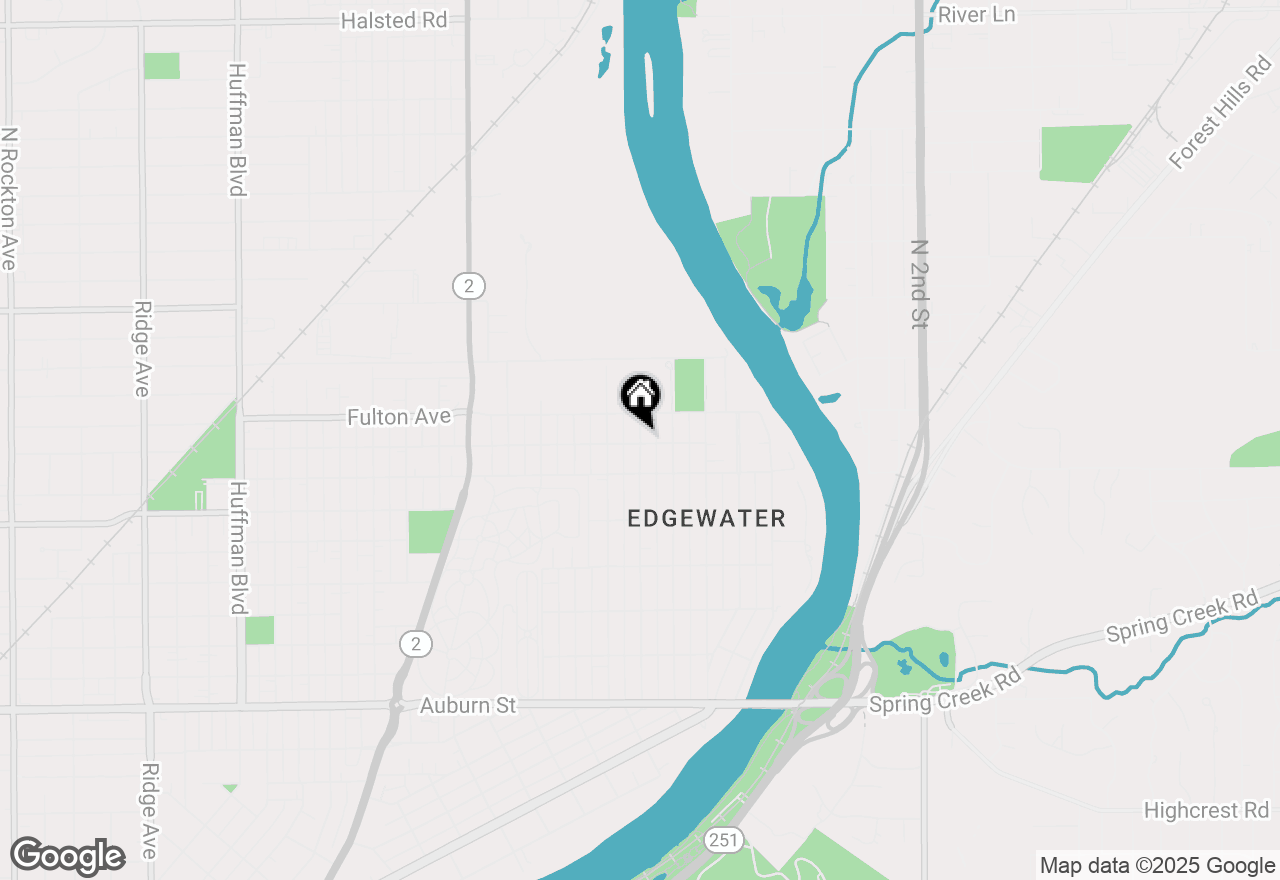 Map of 2316 Melrose Street, Rockford, IL 61103