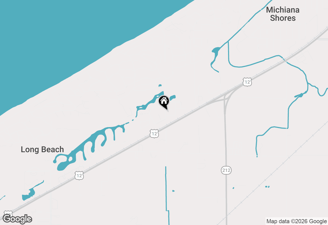 Map of 104 Birch Tree Lane, Michigan City, IN 46360