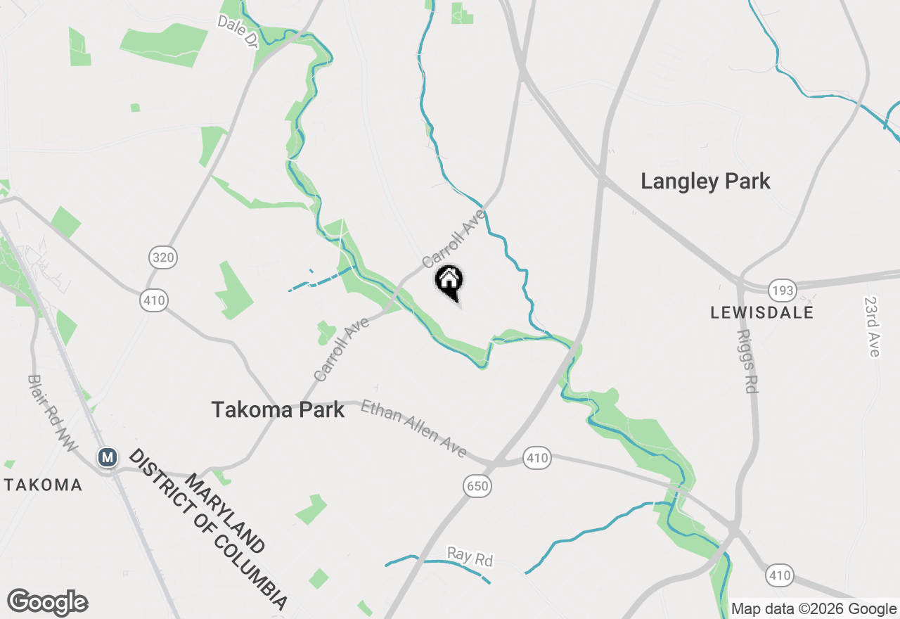 Map of 7311 Flower Avenue, Takoma Park, MD 20912