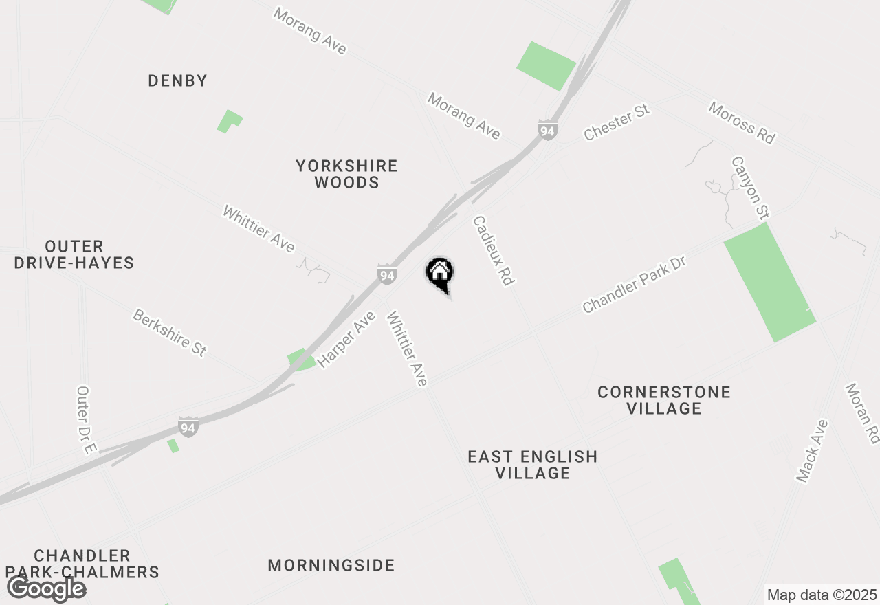 Map of 5990 Yorkshire Road, Detroit, MI 48224