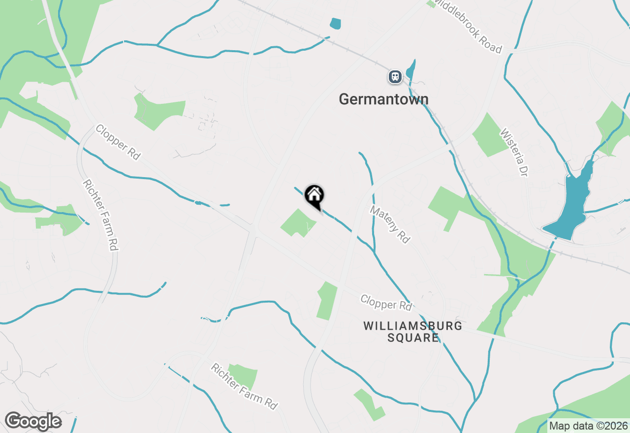 Map of 18815 Sparkling Water Drive #4-B, Germantown, MD 20878