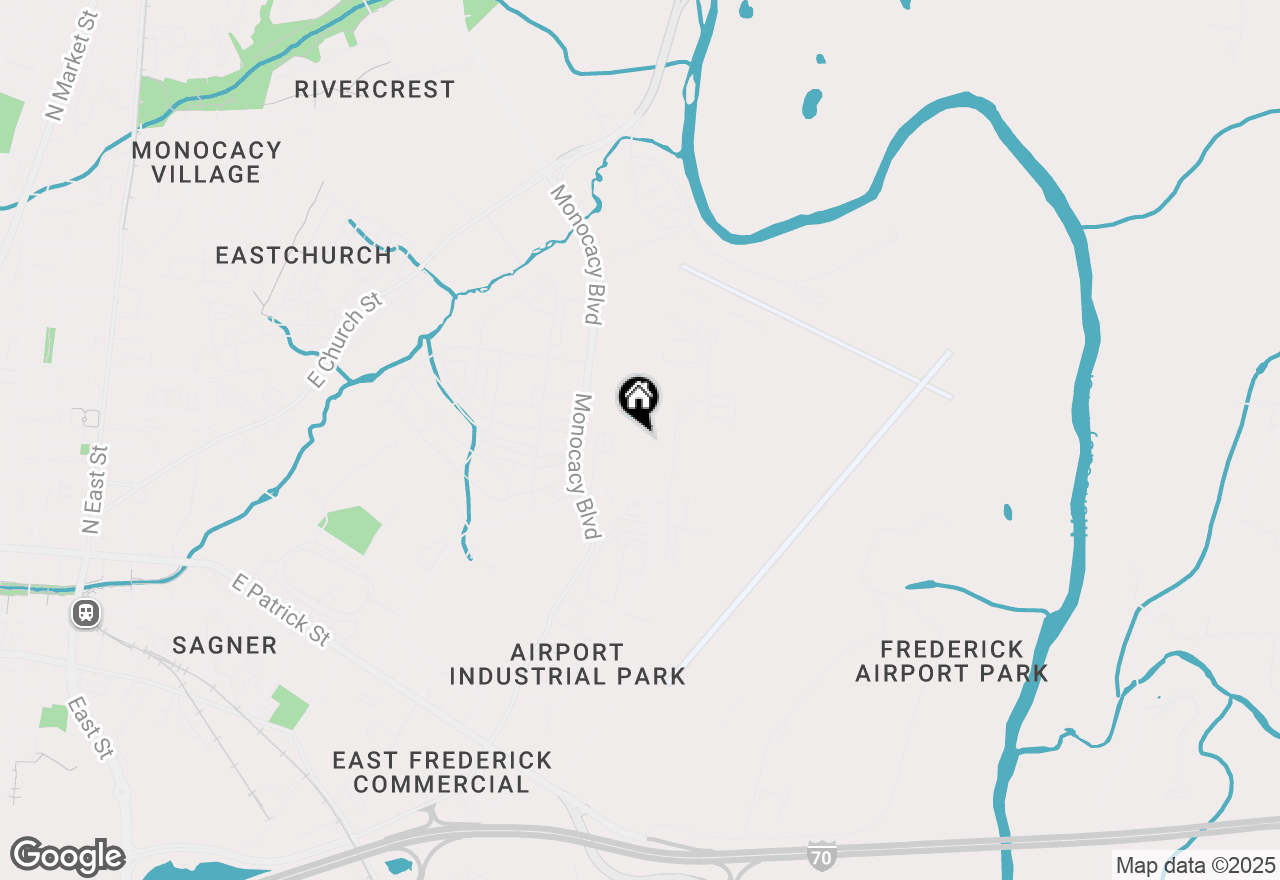 Map of 331 Aviation Way #UNITS 4,5,6A,6B, Frederick, MD 21701