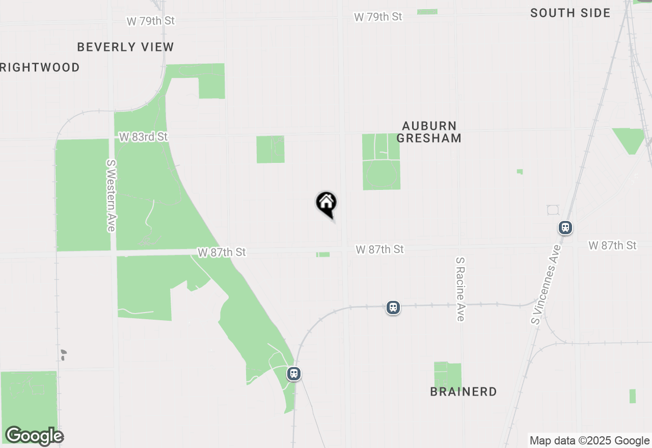 Map of 8604 S Marshfield Avenue, Chicago, IL 60620