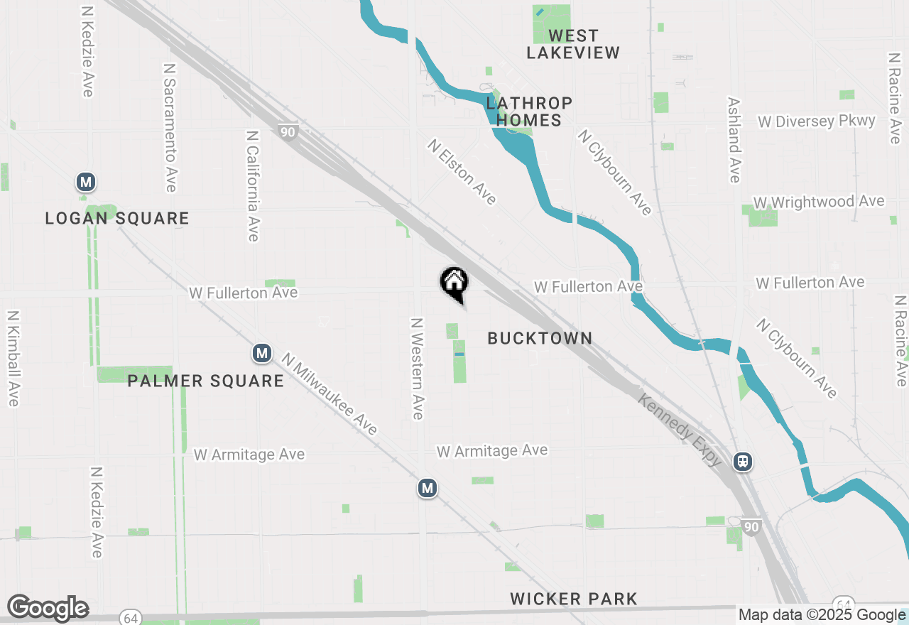 Map of 2312 N Oakley Avenue, Chicago, IL 60647