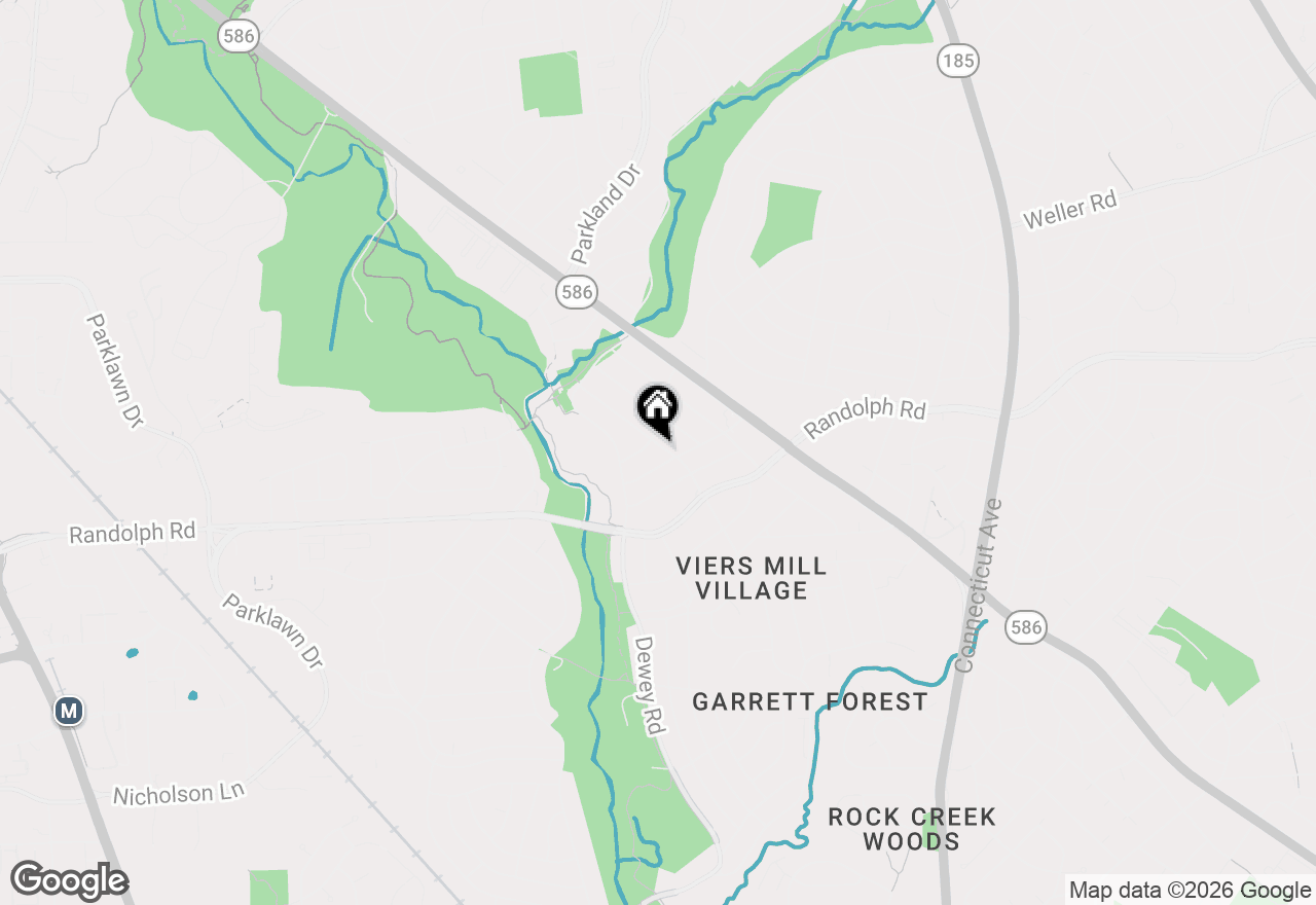 Map of 12216 Charles Road, Silver Spring, MD 20906