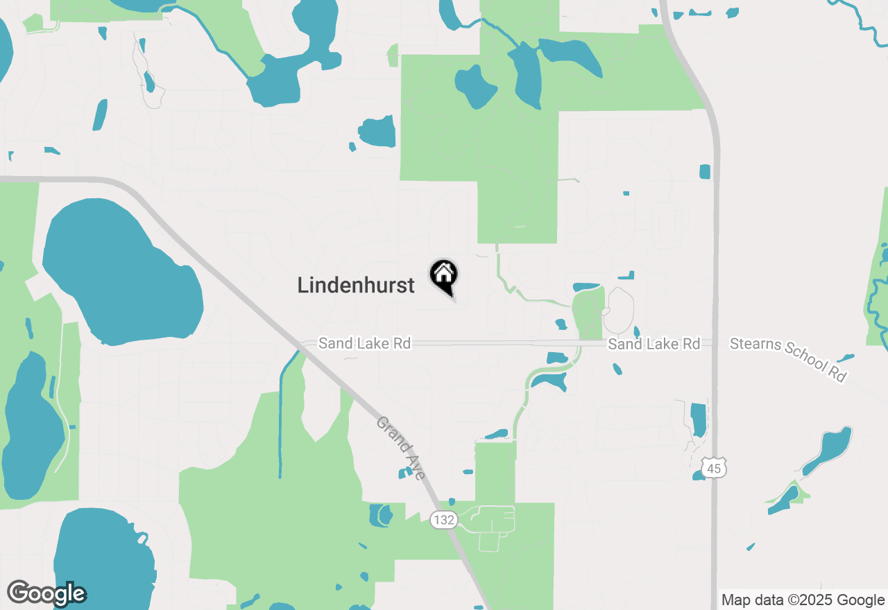 Map of 2424 E Thornwood Drive, Lindenhurst, IL 60046