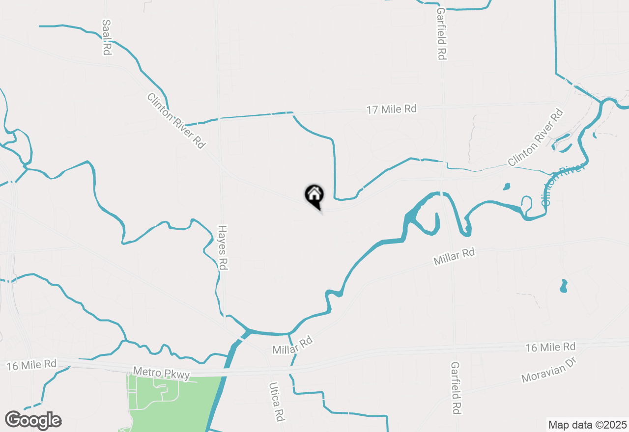 Map of 15900 Clinton River Road, Clinton Township, MI 48038