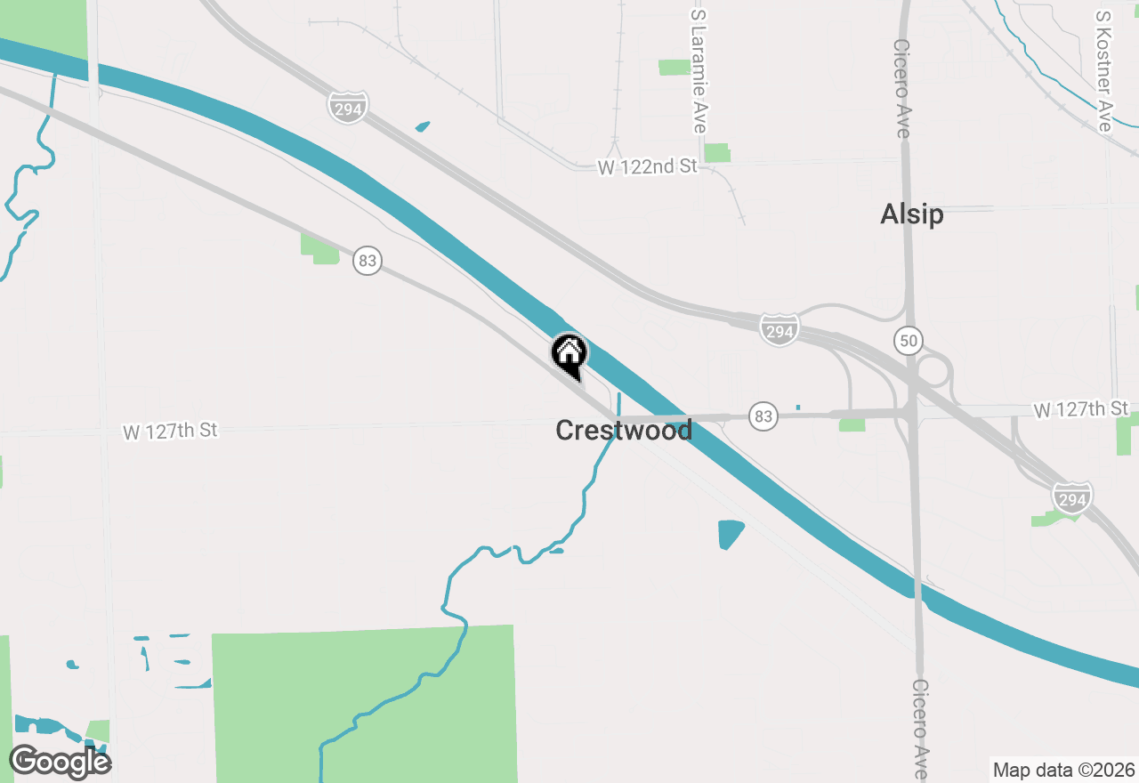 Map of 5511 W Cal Sag Road, Alsip, IL 60803