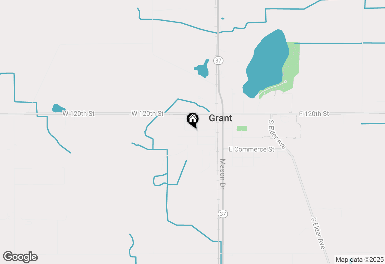 Map of 180 W Lincoln Street, Grant, MI 49327