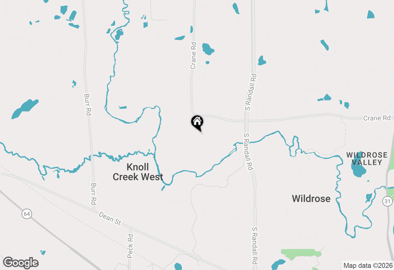 Map of 4N541 Crane Lane, St. Charles, IL 60175