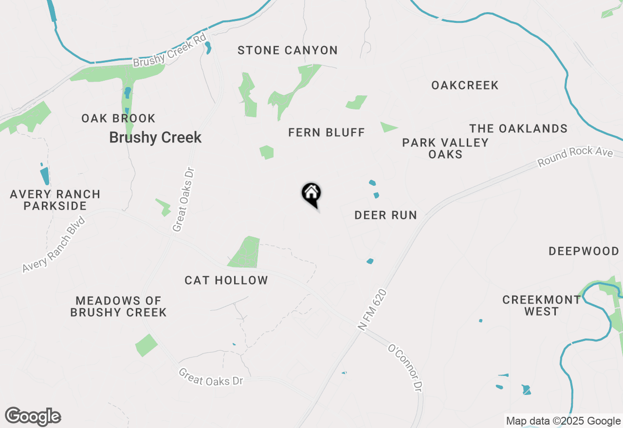 Map of 8103 Campeche Bay Pl, Round Rock, TX 78681
