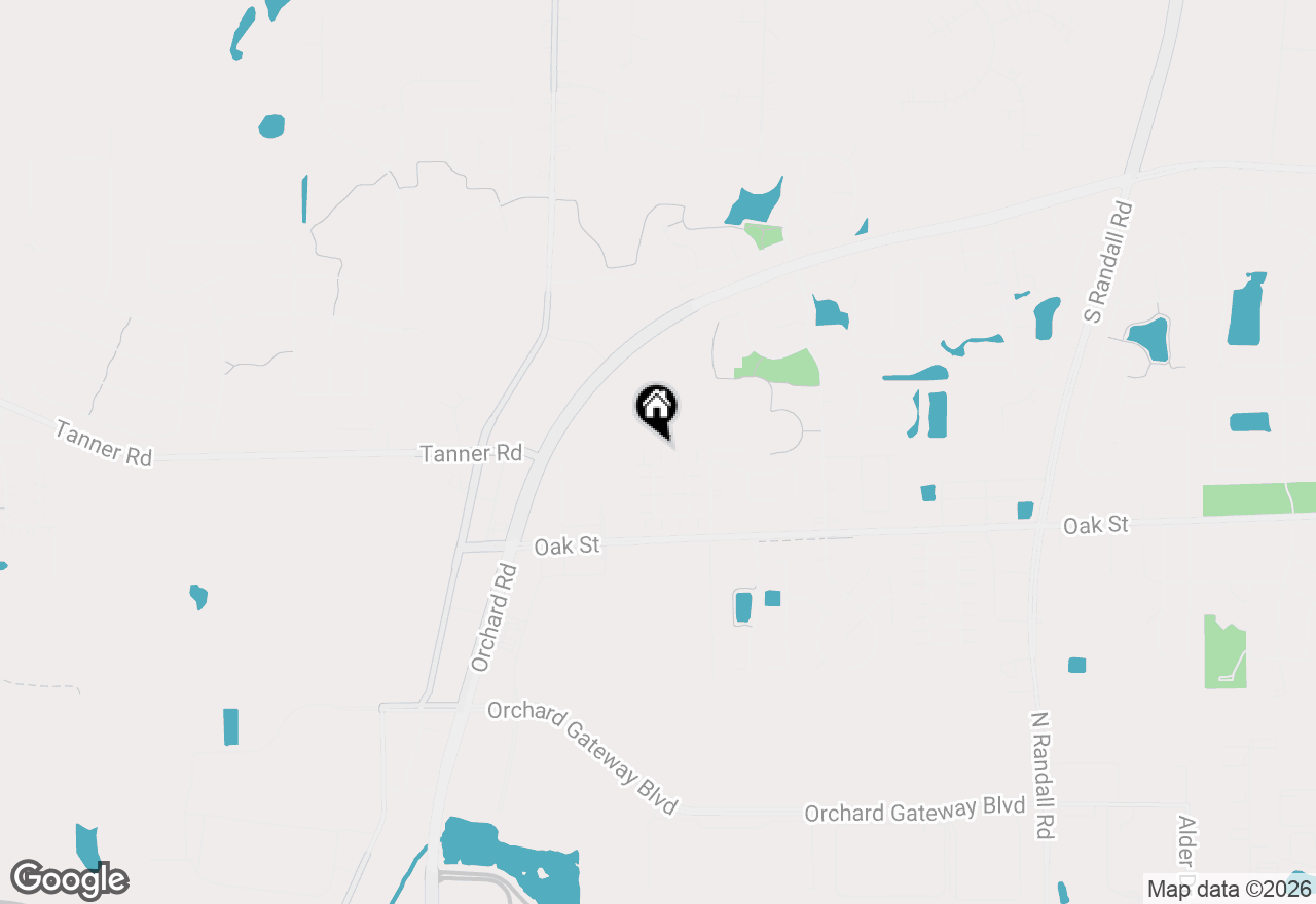 Map of 1693 Waterford Road, North Aurora, IL 60542