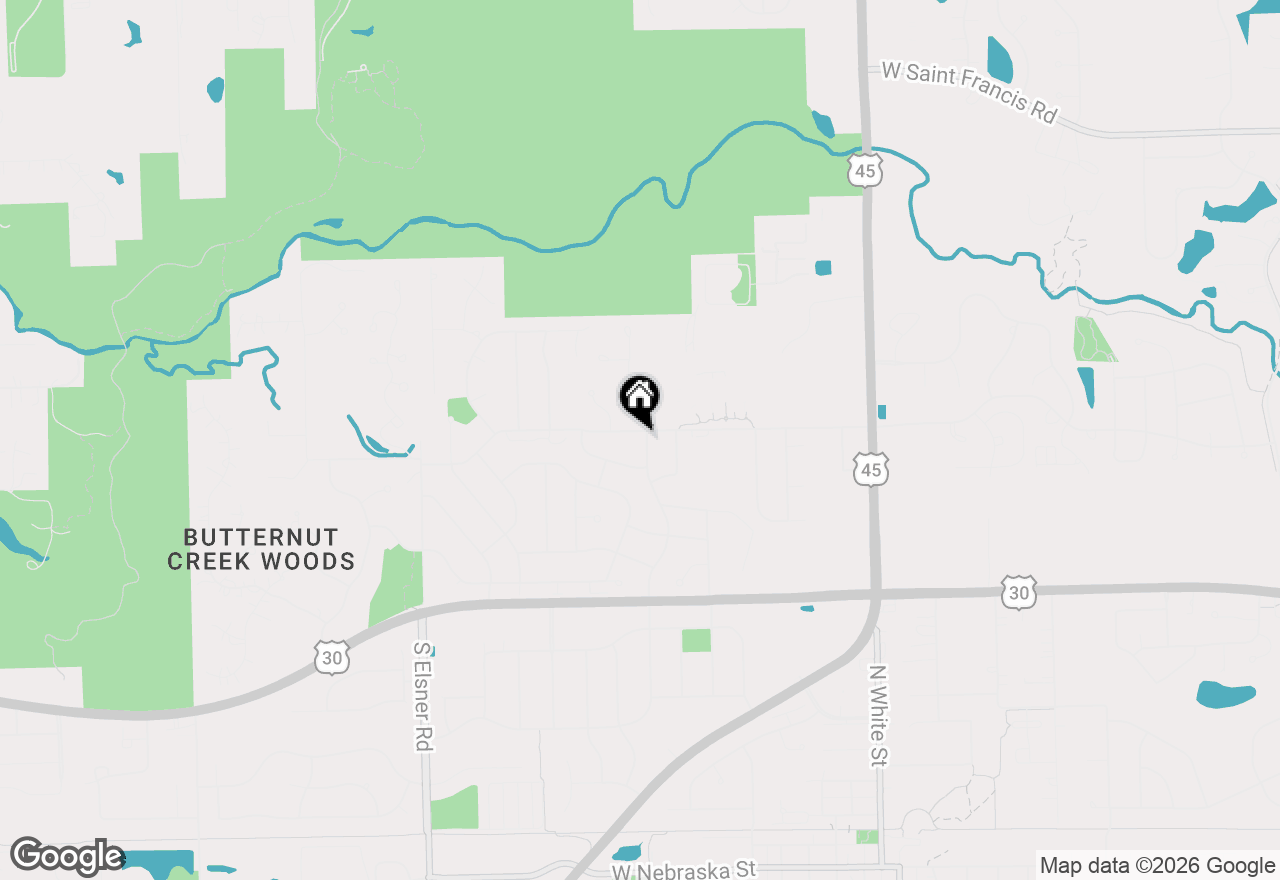 Map of 640 N Locust Street, Frankfort, IL 60423