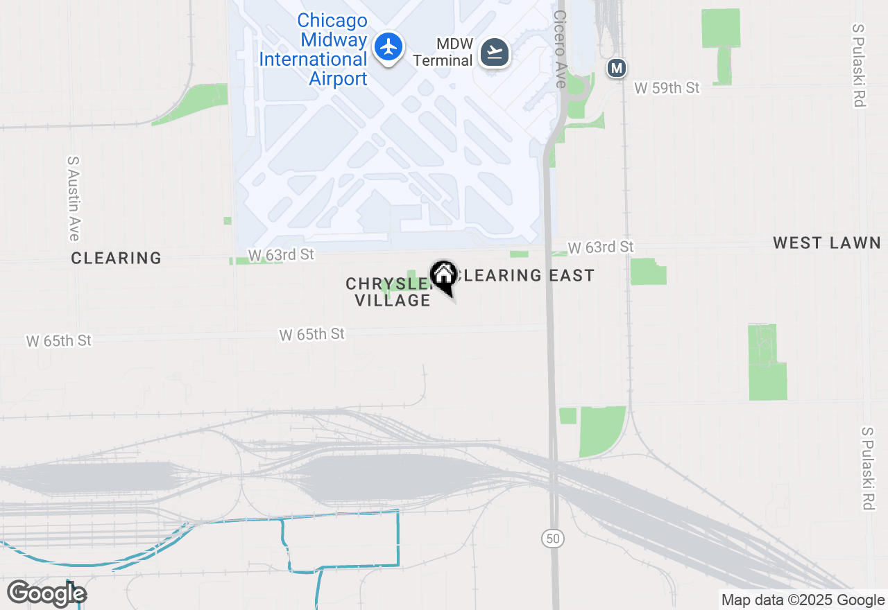 Map of 6415 S Leclaire Avenue, Chicago, IL 60638