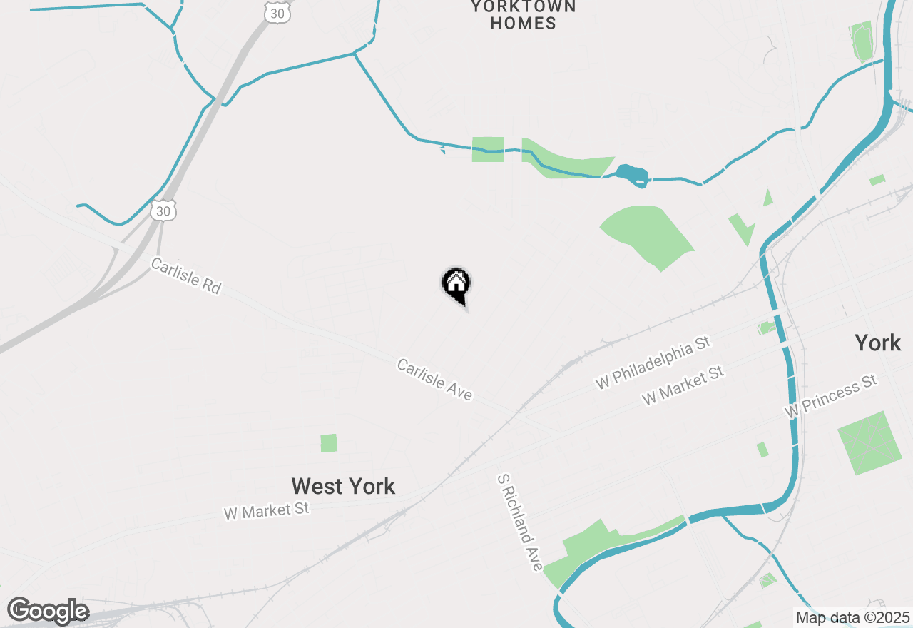 Map of 700 Florida Avenue, York, PA 17404