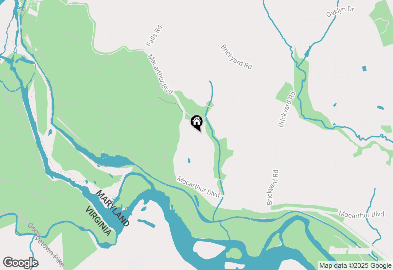 Map of 10847 Whiterim Drive, Potomac, MD 20854