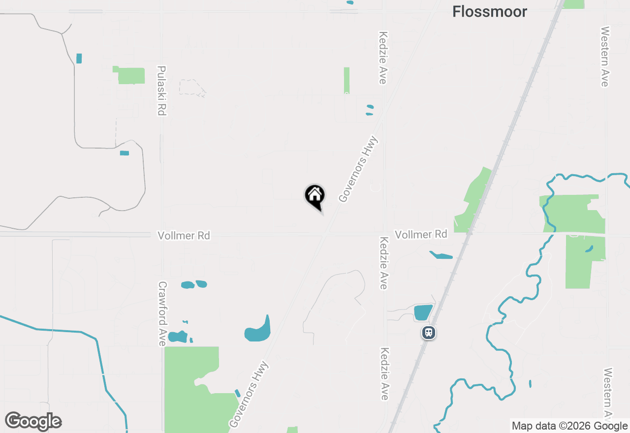 Map of 3427 Vollmer Road #208, Flossmoor, IL 60422