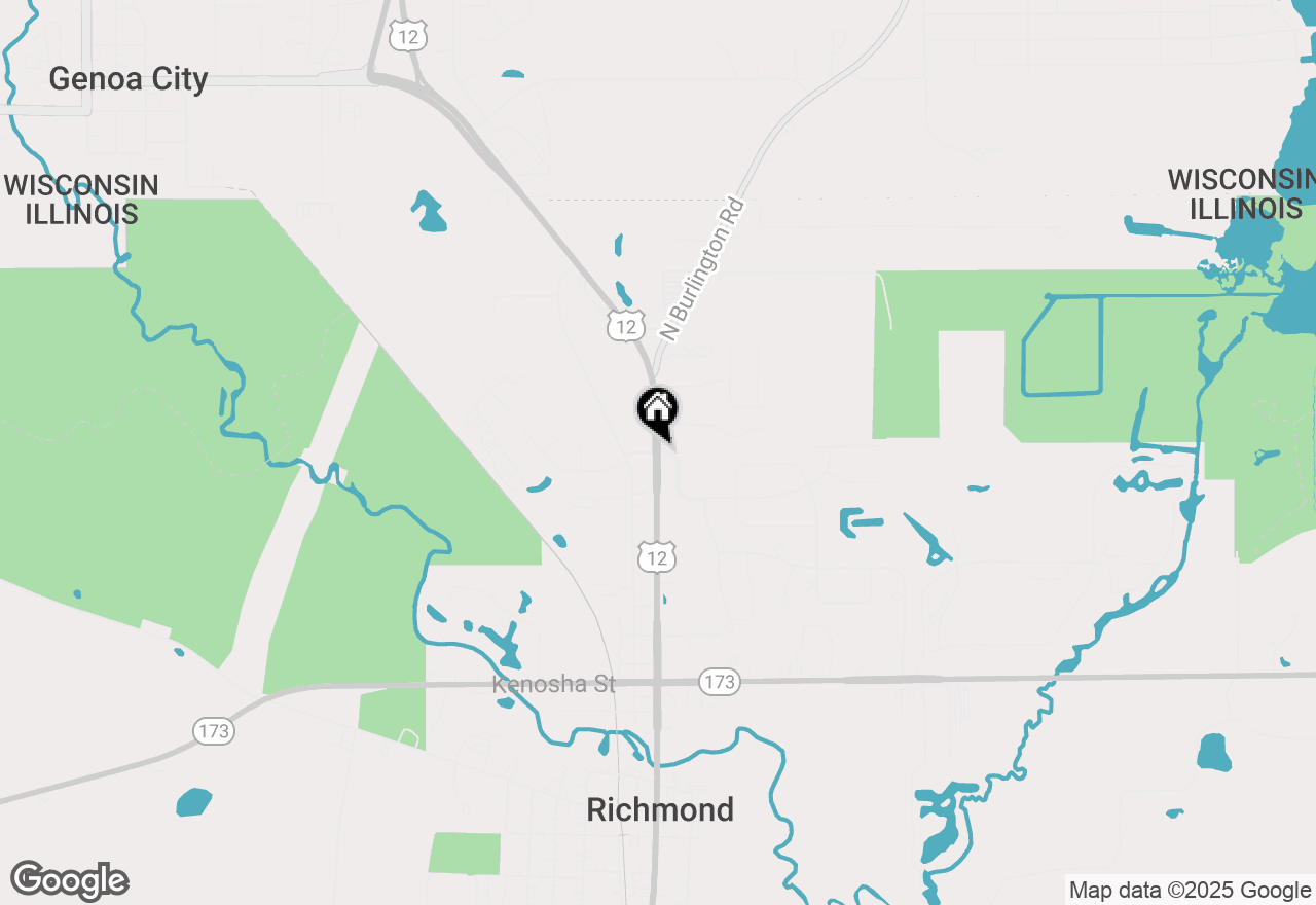 Map of 5600 Golden Hawk Road, Richmond, IL 60071